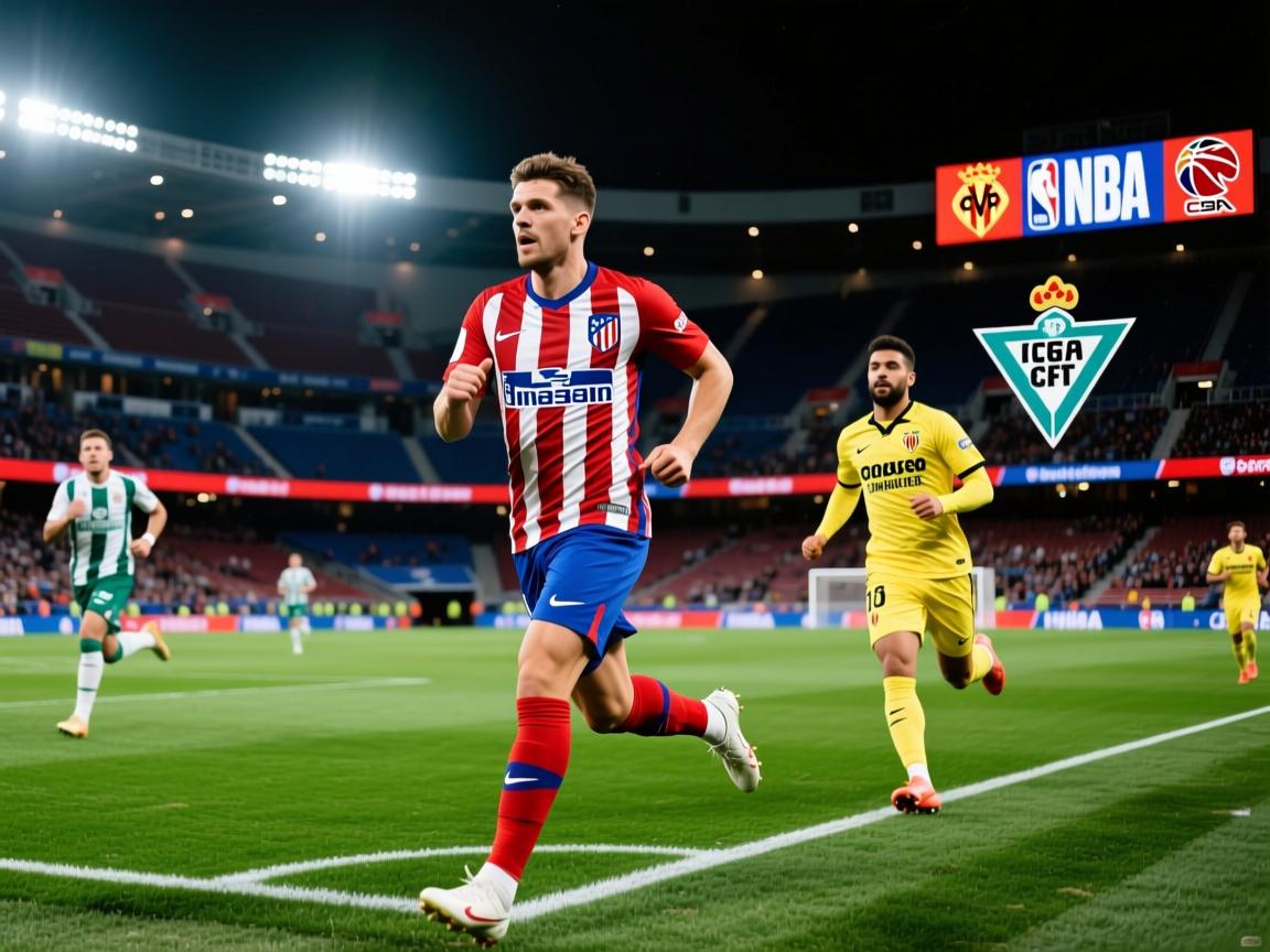 马德里竞技大胜比利亚雷亚尔,维戈塞尔塔继续领头 第4张