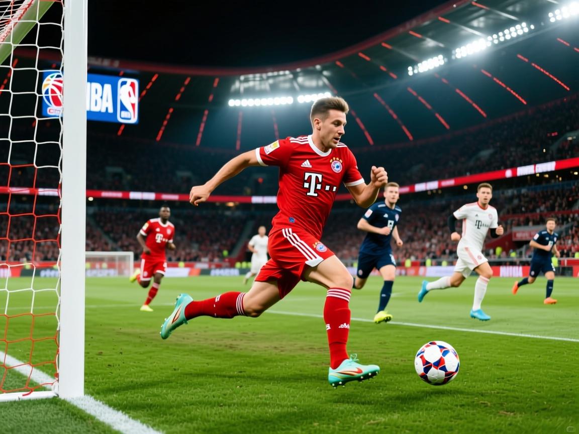 拜仁慕尼黑凭借进球取胜,继续热切追赶 第1张